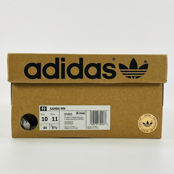 Adidas Samba Millennium 'White Black Gum' IF1953 Multi Size - Picture 10 of 16